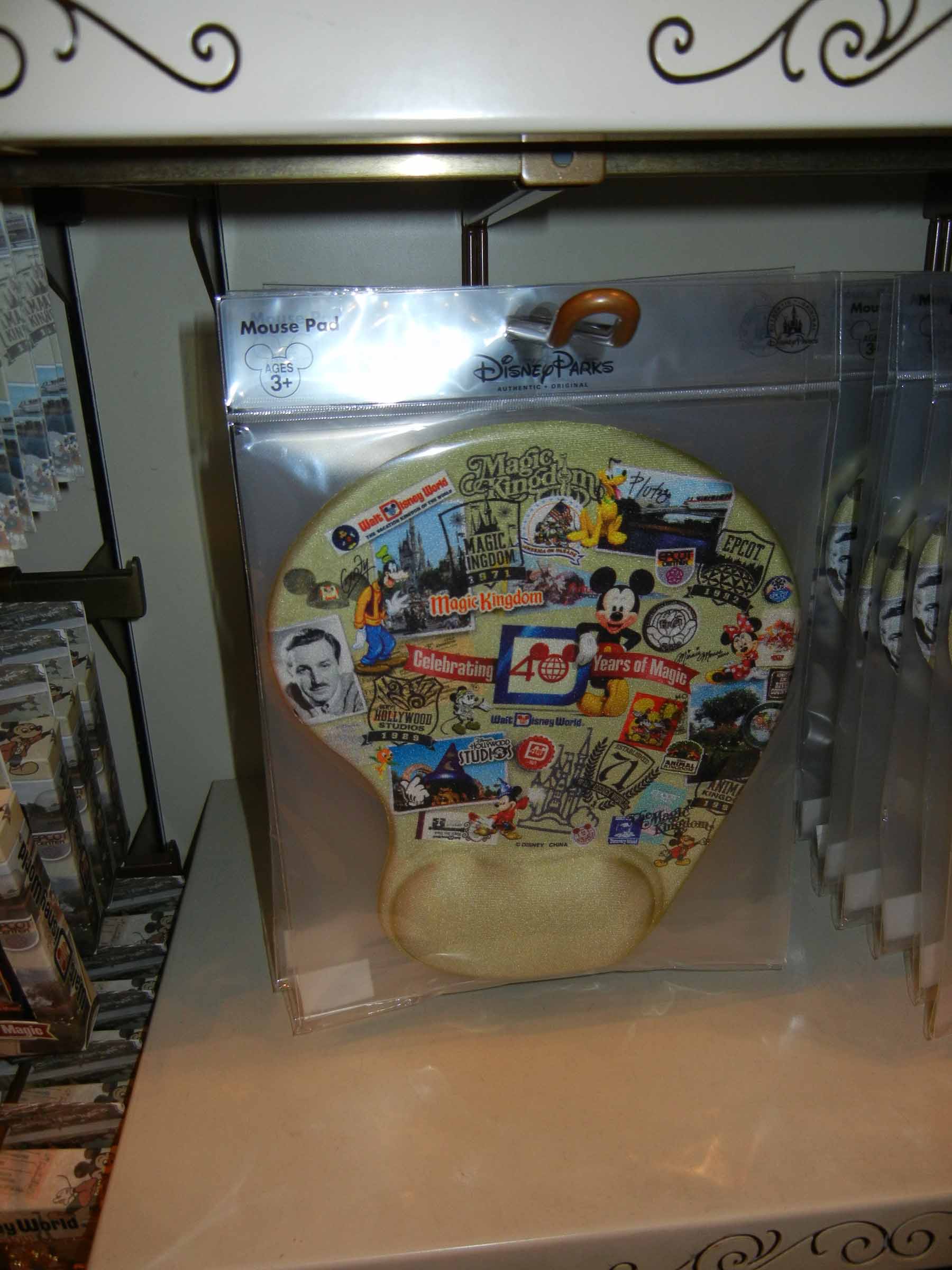 Disney 40th Anniversary merchandise Love the Mouse Pad