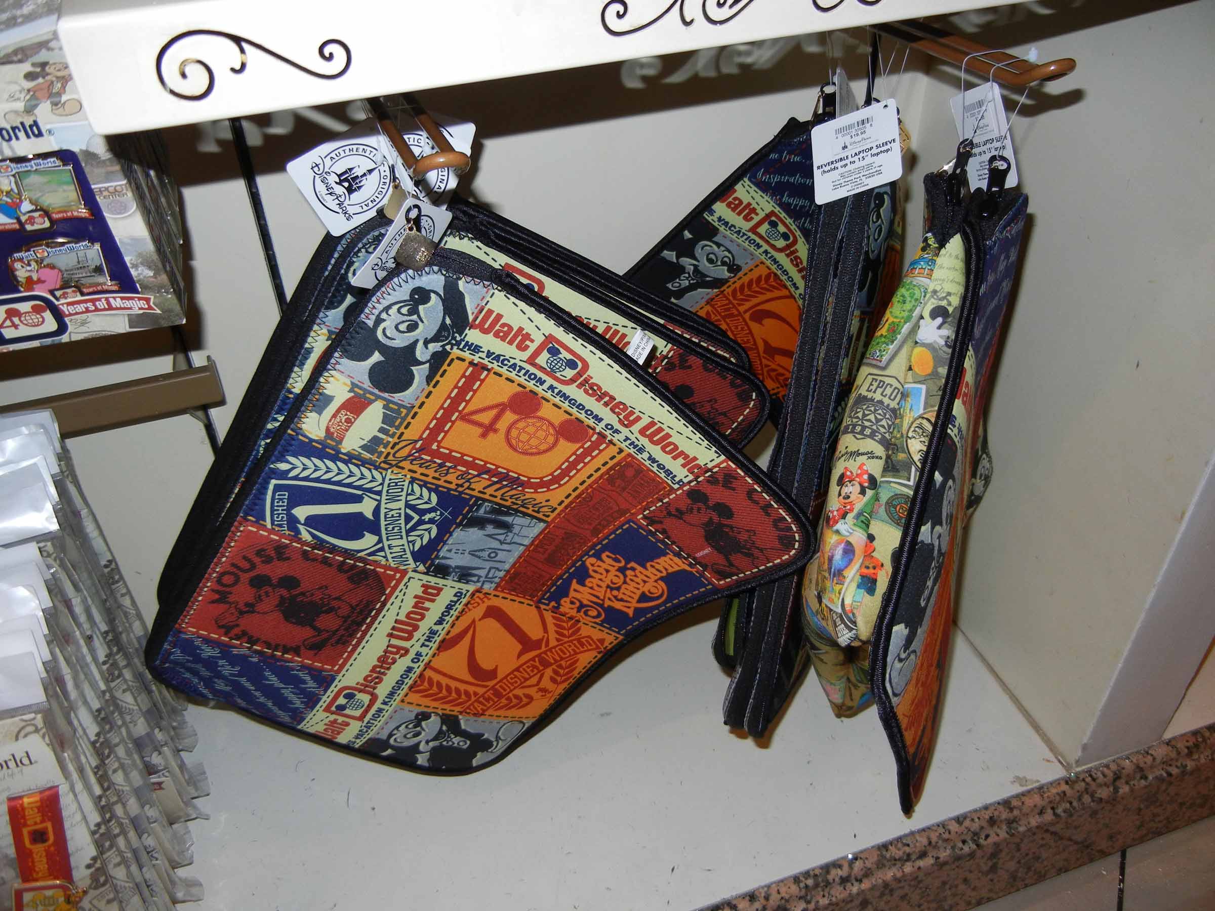 Disney 40th Anniversary merchandise Laptop bag