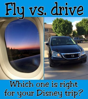 Flying vs. Driving -- Which One is Right for Your Disney Trip?