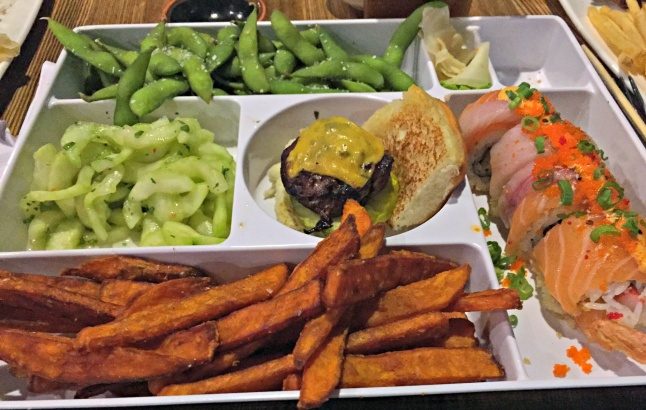 The Cowfish Menu bento box