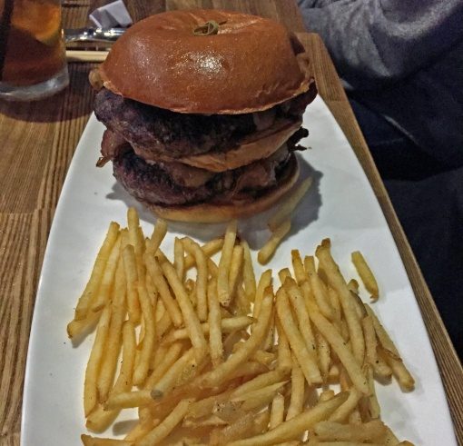 The Cowfish Menu cowfish burger