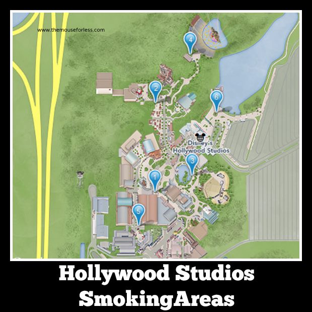 Walt Disney World Designated Smoking Areas