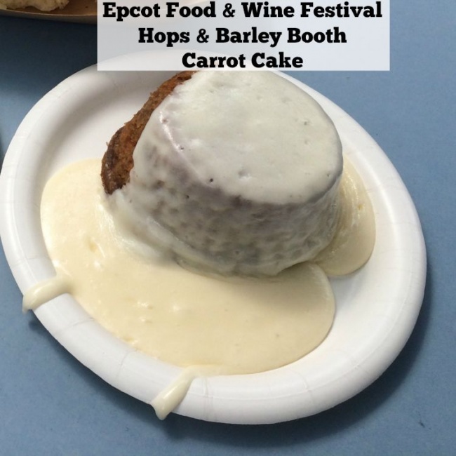 Epcot Food and Wine Festival Food Booth Menus