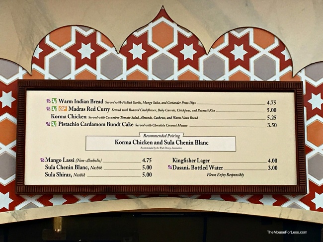 Epcot Food and Wine Festival Food Booth Menus | Walt Disney World