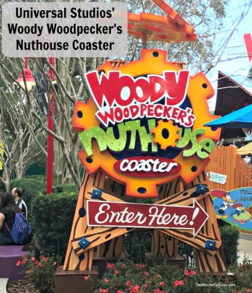 Woody Woodpecker's Nuthouse Coaster