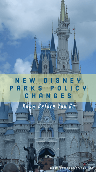 Walt Disney World and Disneyland Introduce New Policy Changes