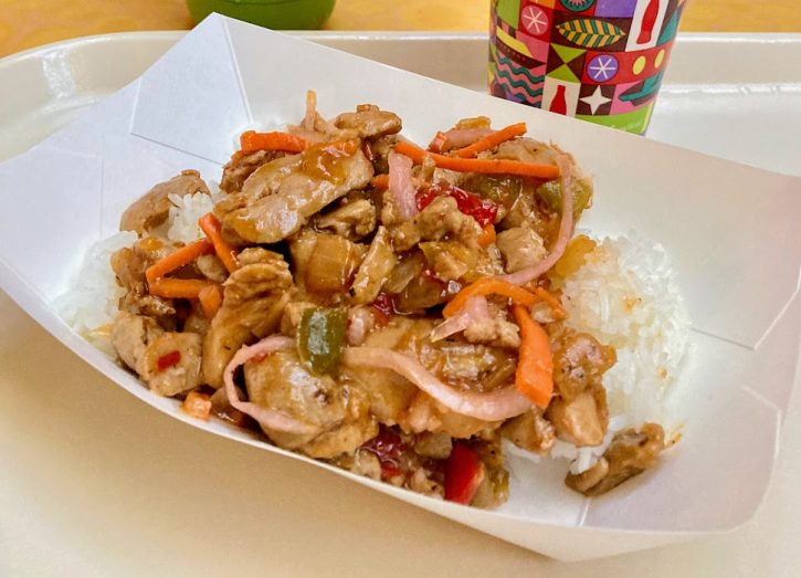 Sunshine Seasons Chicken Stir Fry Epcot