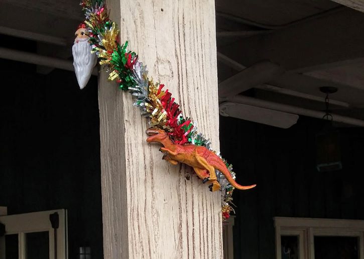 Animal Kingdom Dinoland Christmas