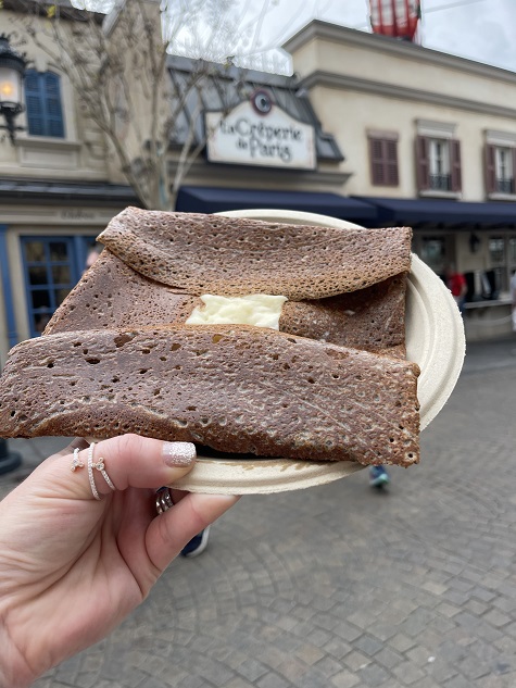 Savory Crêpes from Crepes a Emporter in Epcot France