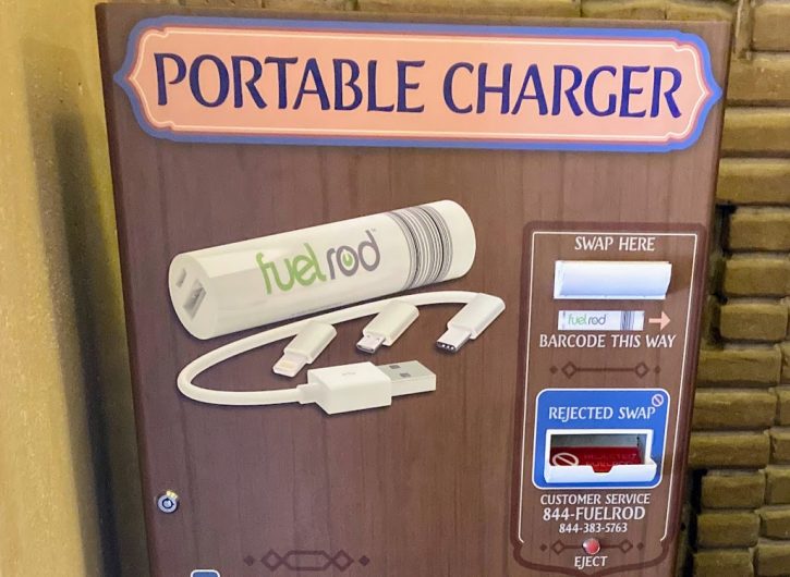 Keeping your phone charged at Walt Disney World FuelRod
