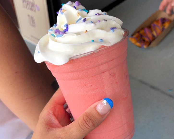 Cheshire Cafe menu - All Mixed Up Slushy