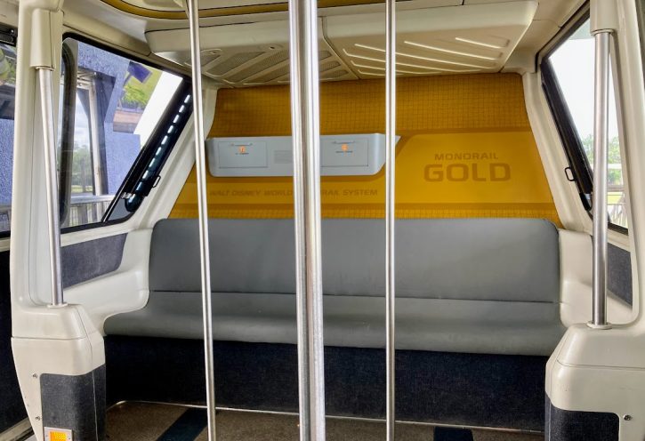Walt Disney World Monorail Interior