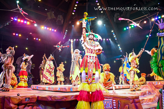 Festival of the Lion King Top Favorite Animal Kingdom