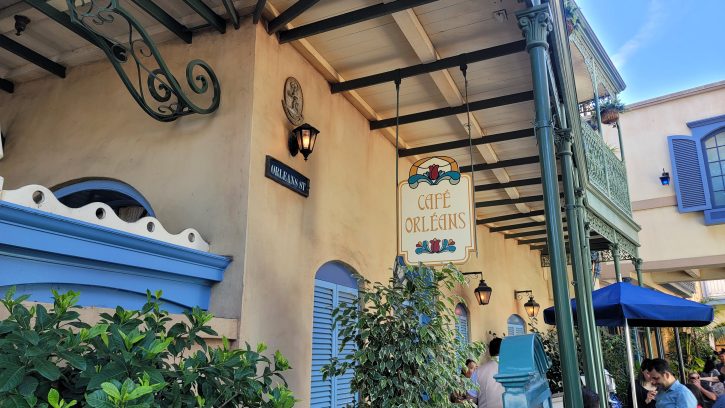 Cafe Orleans Menu