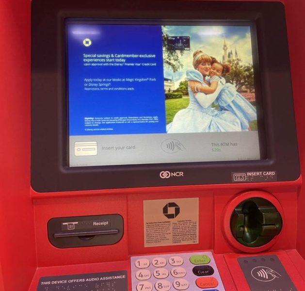 ATM at Walt Disney World