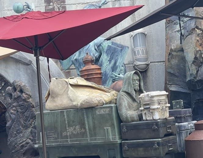 Great Movie Ride foot prop