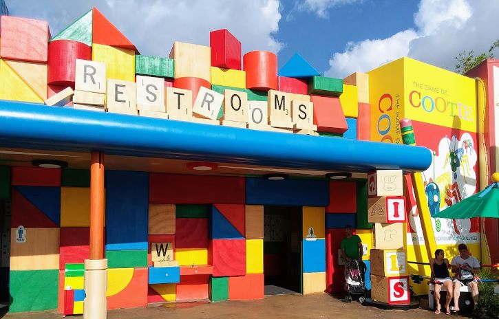 Hollywood Studios Rest room Cooties Box