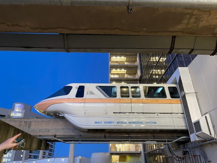 Monorail at Disney's Contemporary Resort