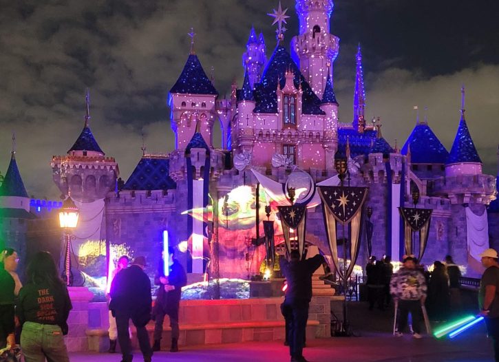 Starwars Nite at Disneyland