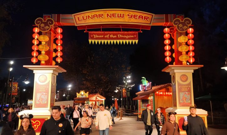 Disney California Adventure Lunar New Year