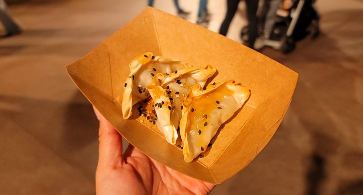 California Adventure Fried Lemongrass Chicken Dumplings
