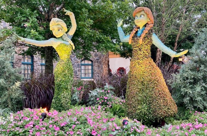 Frozen Flower and Garden Festival