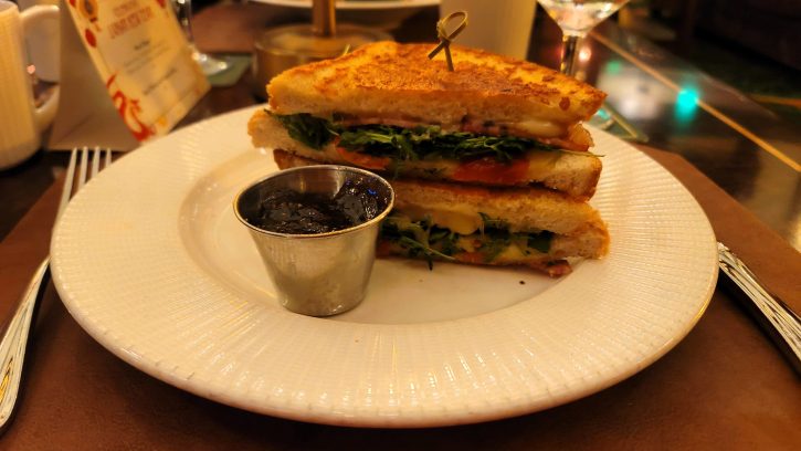 Parmesan - Crust Grilled Cheese Sandwich