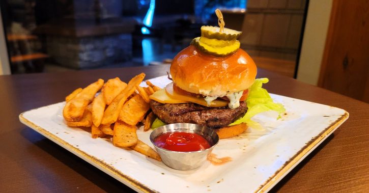 Waygu Gouda Burger