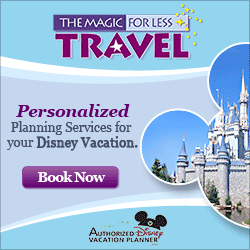 The Magic For Less Travel is an Authorized Disney Vacation Planner