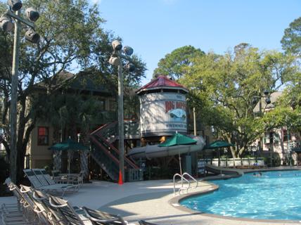 13. Pool and waterslide