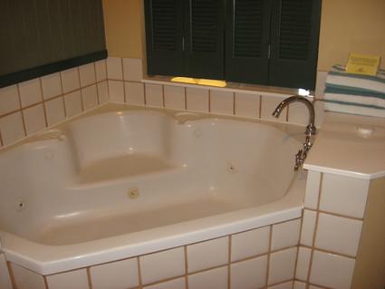 8. Whirlpool tub in master bath
