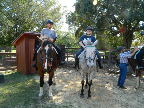 Horseback Riding Through Fort Wilderness