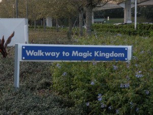 Walkway to the Magic Kingdom