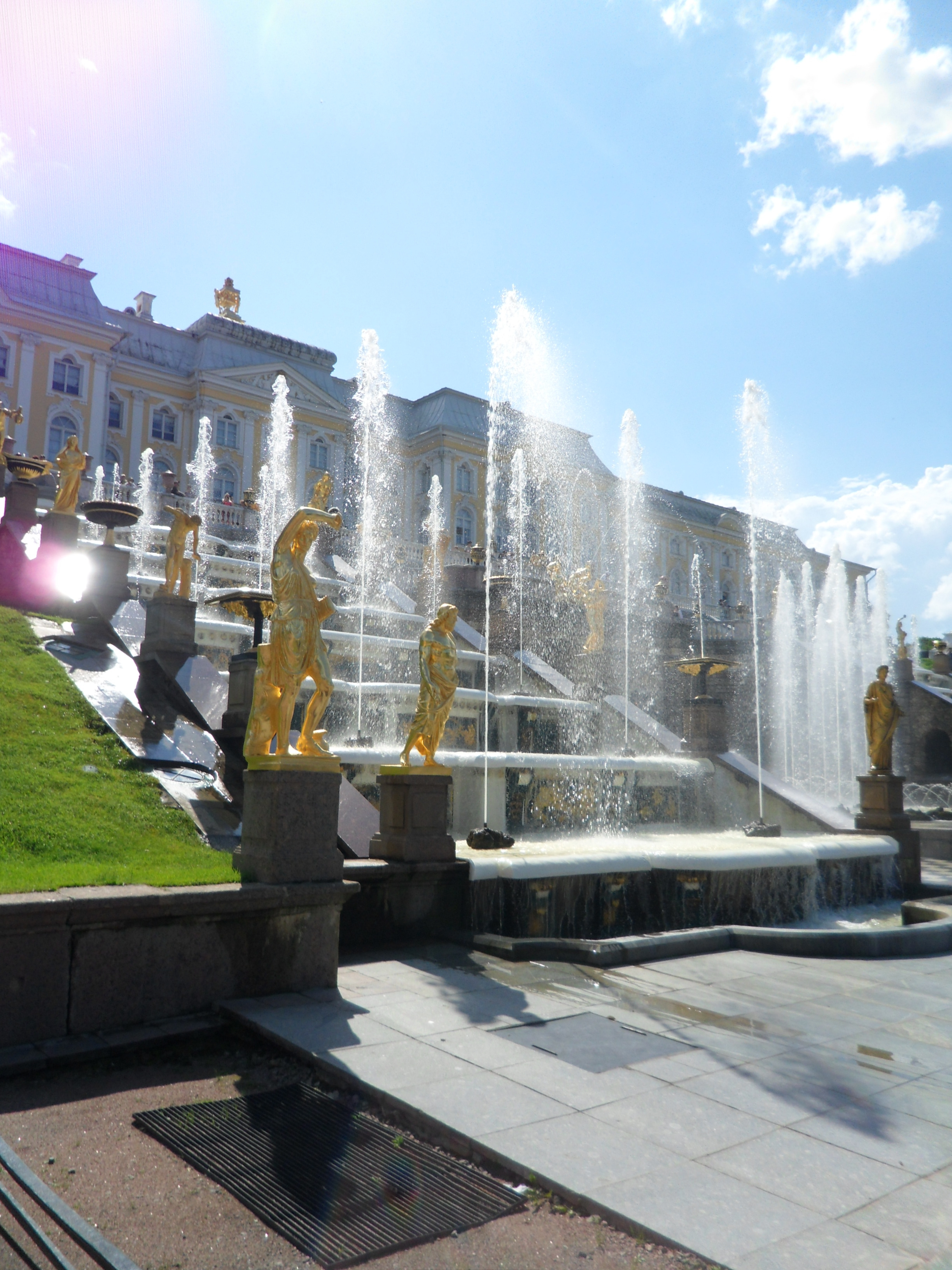 Fountains at Peterhof Palace