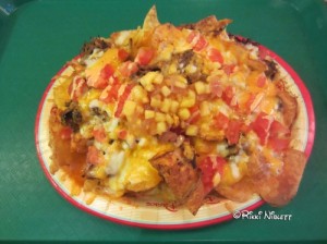 Pork Nachos at Captain Cooks