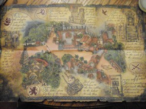 Pirate Treasure Map all