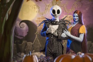 Jack Skellington and Sally - Copyright Disney