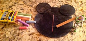 Mickey Head Chalkboard