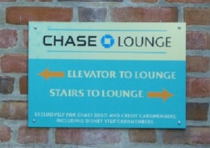 Chase Lounge Sign