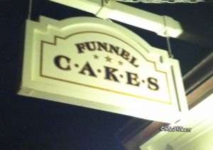 Funnel Cake Sign