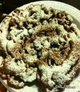 Pumpkin Funnel Cake