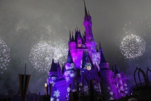 Special Holiday Wishes over Cinderella's Castle