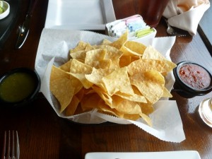 Chips and Salsa from La Hacienda