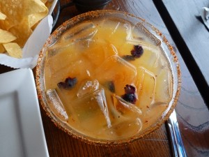 Mango Blueberry Basil Maragrita