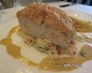 Captain Hook's Macadamia Nut Dusted Mahi-Mahi