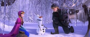 Anna, Olaf and Kristoff