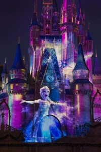 Frozen during Celebrate the Magic Castle Show