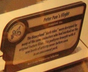 Peter Pan's Flight Sign