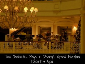 Band plays at Disney's Grand Floridian