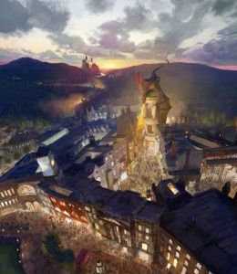 Diagon Alley Rendering ©2013 Universal Orlando. All Rights Reserved.